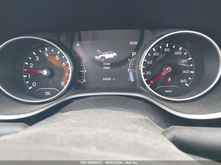 2018 Jeep Compass Limited 4X4 VIN: 3C4NJDCB2JT163518 Lot: 39550037