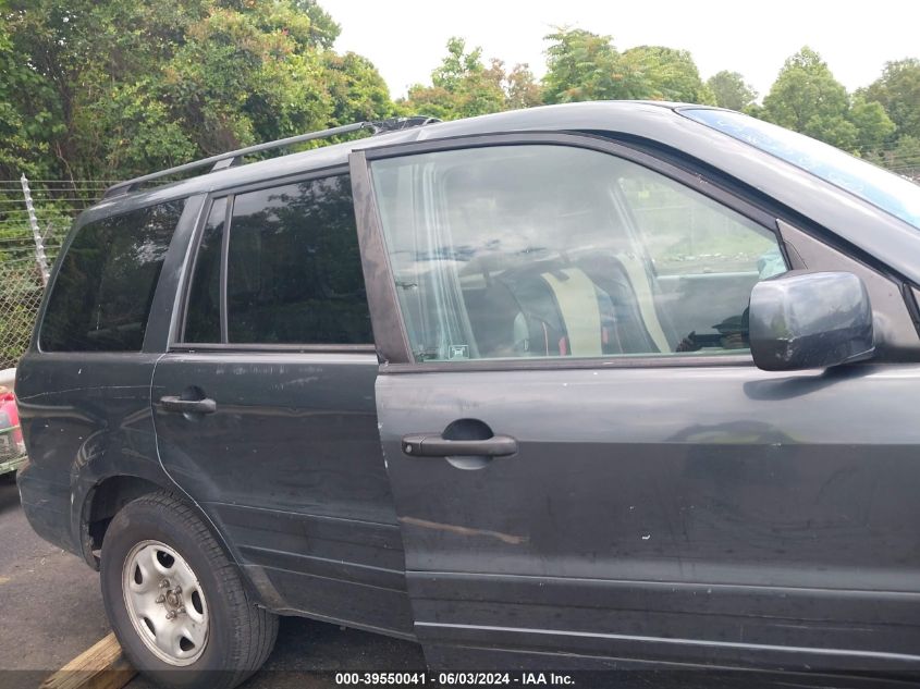 2003 Honda Pilot Ex-L VIN: 2HKYF18663H584783 Lot: 39550041