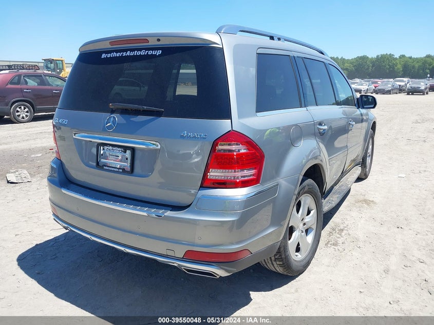 2010 Mercedes-Benz Gl 450 4Matic VIN: 4JGBF7BE8AA598483 Lot: 39550048