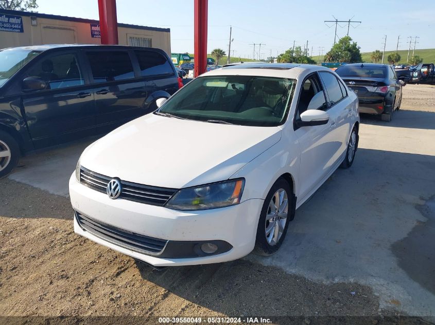 2011 Volkswagen Jetta 2.5L Se VIN: 3VWDX7AJXBM338810 Lot: 39550049