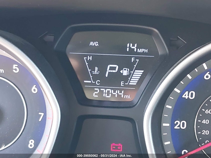 2014 Hyundai Elantra Sport VIN: KMHDH4AH7EU077238 Lot: 39550062