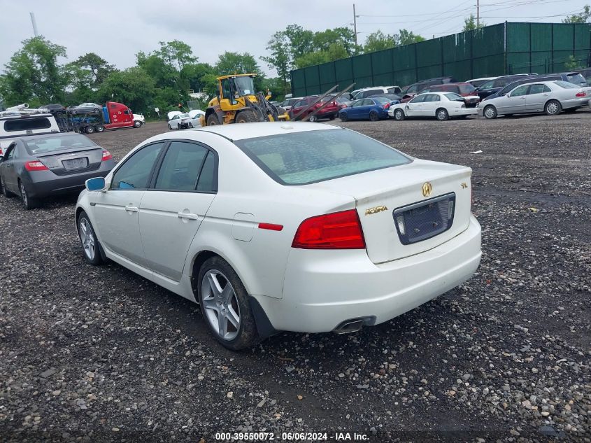 2005 Acura Tl VIN: 19UUA66265A062497 Lot: 39550072