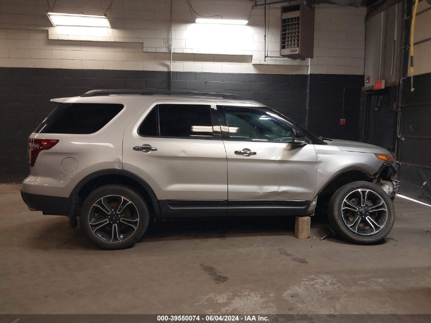 2013 Ford Explorer Sport VIN: 1FM5K8GT2DGB35777 Lot: 39550074