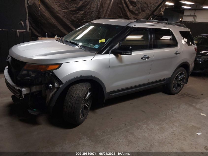 2013 Ford Explorer Sport VIN: 1FM5K8GT2DGB35777 Lot: 39550074