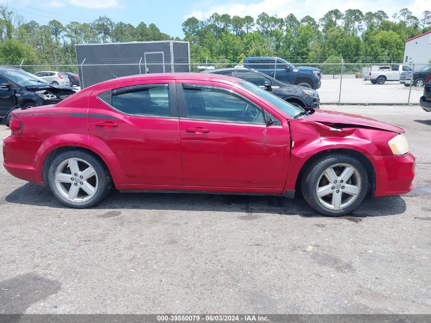 1C3CDZABXDN566850 2013 Dodge Avenger Se