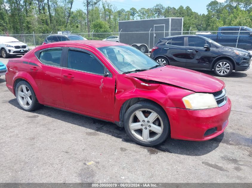 1C3CDZABXDN566850 2013 Dodge Avenger Se