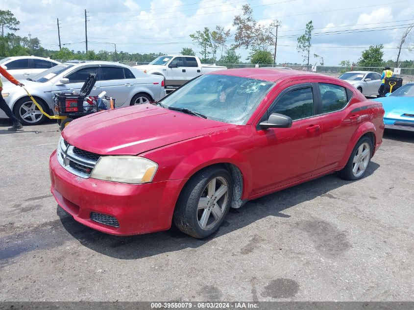 1C3CDZABXDN566850 2013 Dodge Avenger Se