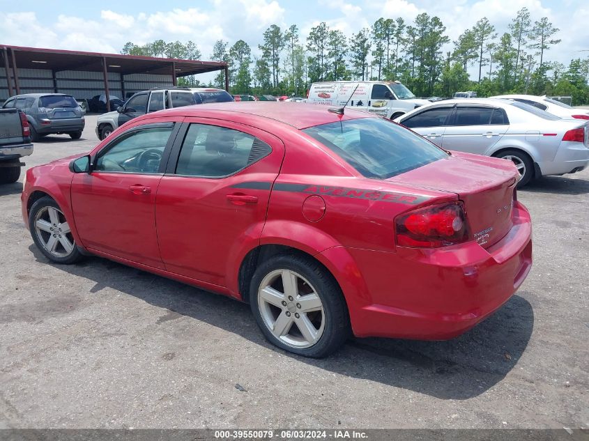 1C3CDZABXDN566850 2013 Dodge Avenger Se