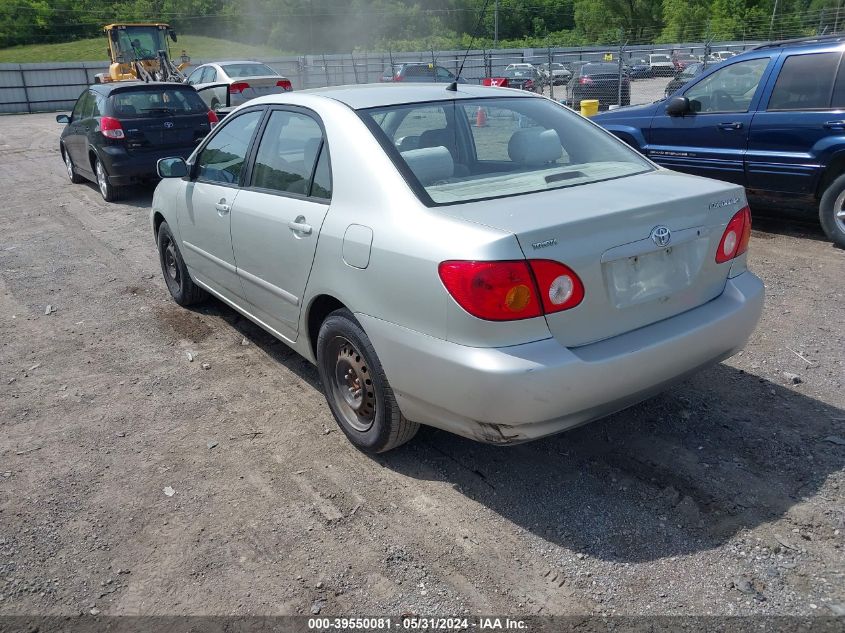 2003 Toyota Corolla Ce/Le VIN: JTDBR32E230048550 Lot: 39550081