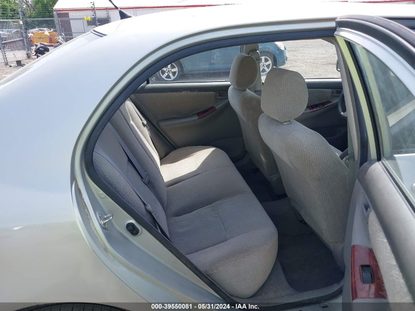 2003 Toyota Corolla Ce/Le VIN: JTDBR32E230048550 Lot: 39550081