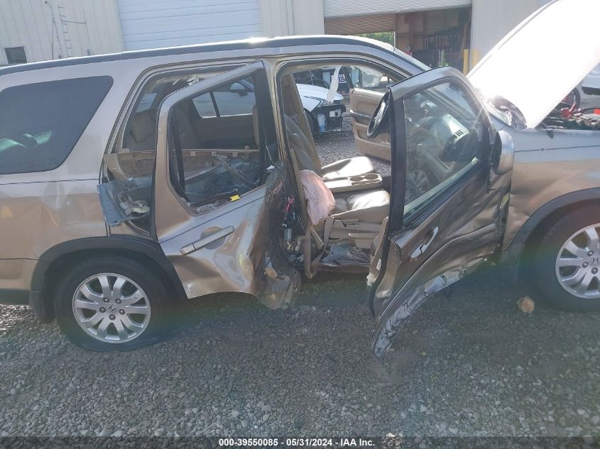 2005 Honda Cr-V Se/Ex VIN: SHSRD78965U324921 Lot: 39550085