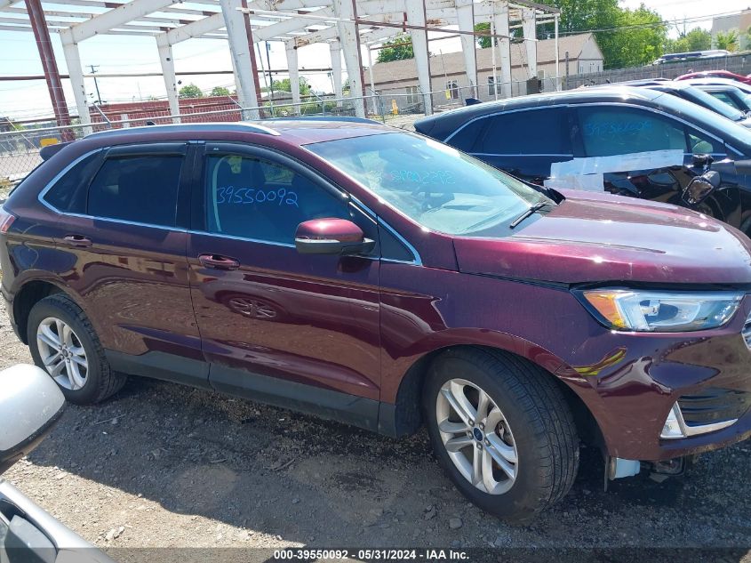 2020 Ford Edge Sel VIN: 2FMPK4J9XLBB07195 Lot: 39550092