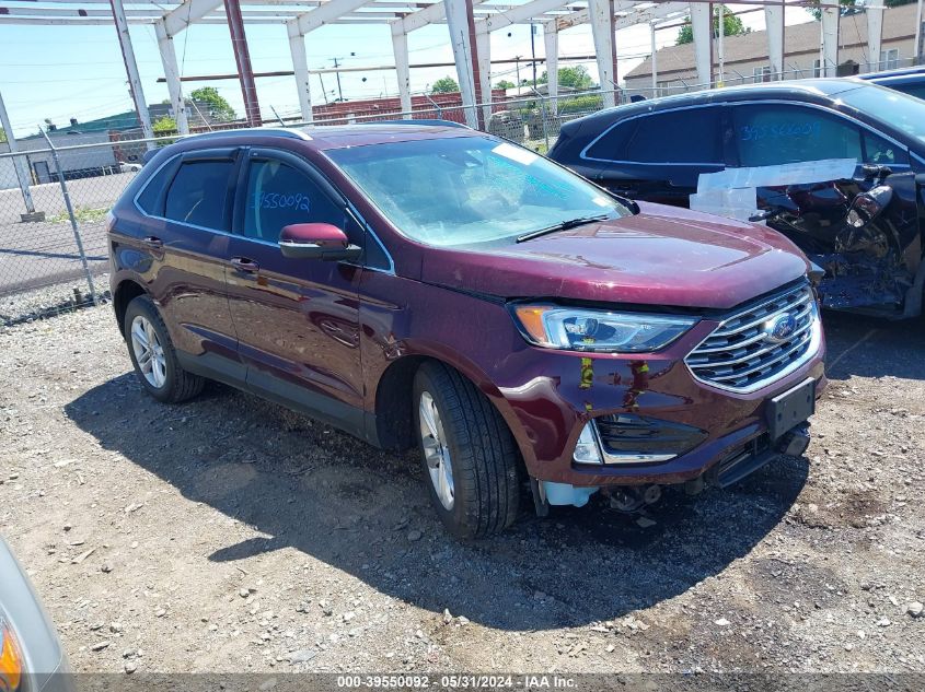 2020 Ford Edge Sel VIN: 2FMPK4J9XLBB07195 Lot: 39550092