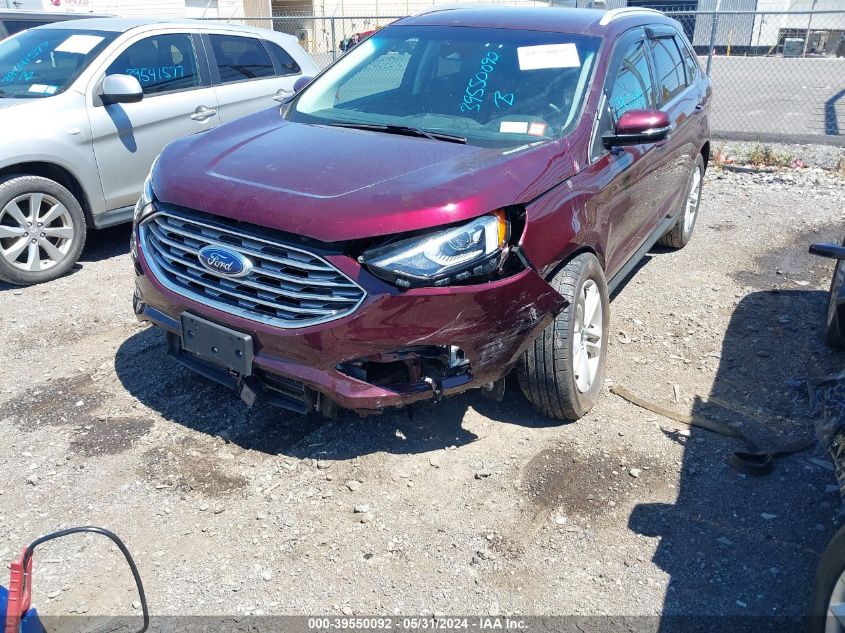 2020 Ford Edge Sel VIN: 2FMPK4J9XLBB07195 Lot: 39550092