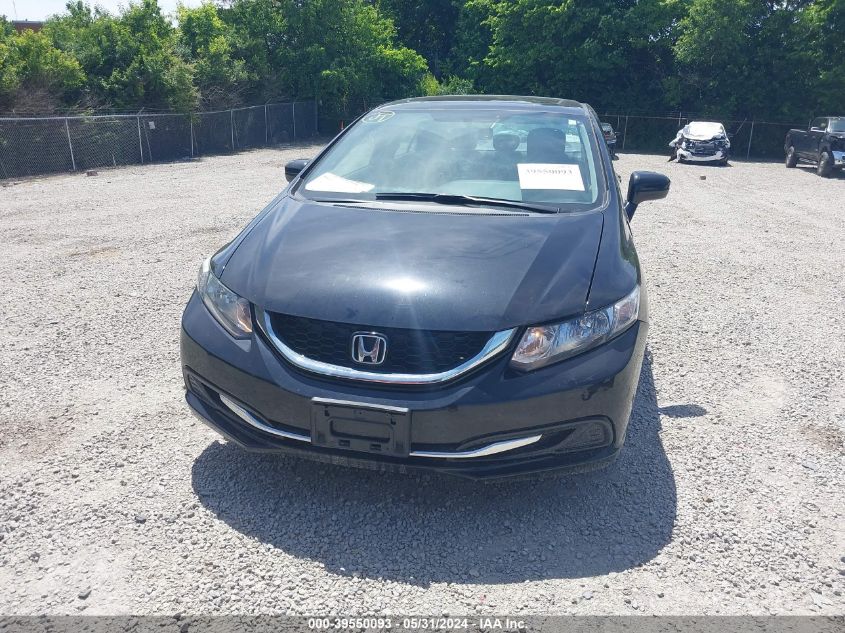 2015 Honda Civic Ex VIN: 2HGFB2F80FH561205 Lot: 39550093