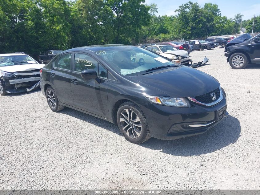 2015 Honda Civic Ex VIN: 2HGFB2F80FH561205 Lot: 39550093