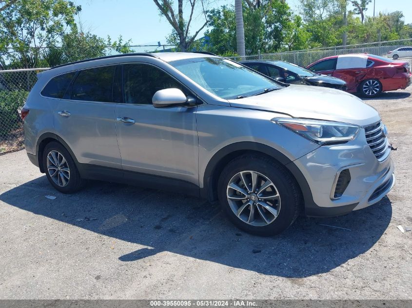 2017 Hyundai Santa Fe Se VIN: KM8SM4HF3HU246778 Lot: 39550095