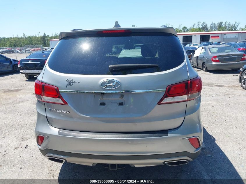 2017 Hyundai Santa Fe Se VIN: KM8SM4HF3HU246778 Lot: 39550095