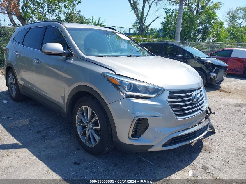 2017 Hyundai Santa Fe Se VIN: KM8SM4HF3HU246778 Lot: 39550095