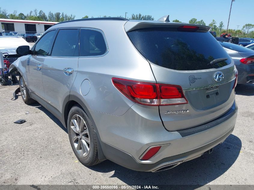 VIN KM8SM4HF3HU246778 2017 HYUNDAI SANTA FE SE