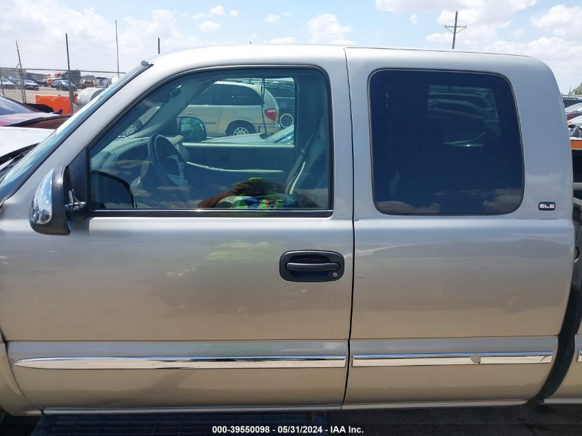 1999 GMC Sierra 1500 Sle VIN: 2GTEC19V5X1568633 Lot: 39550098