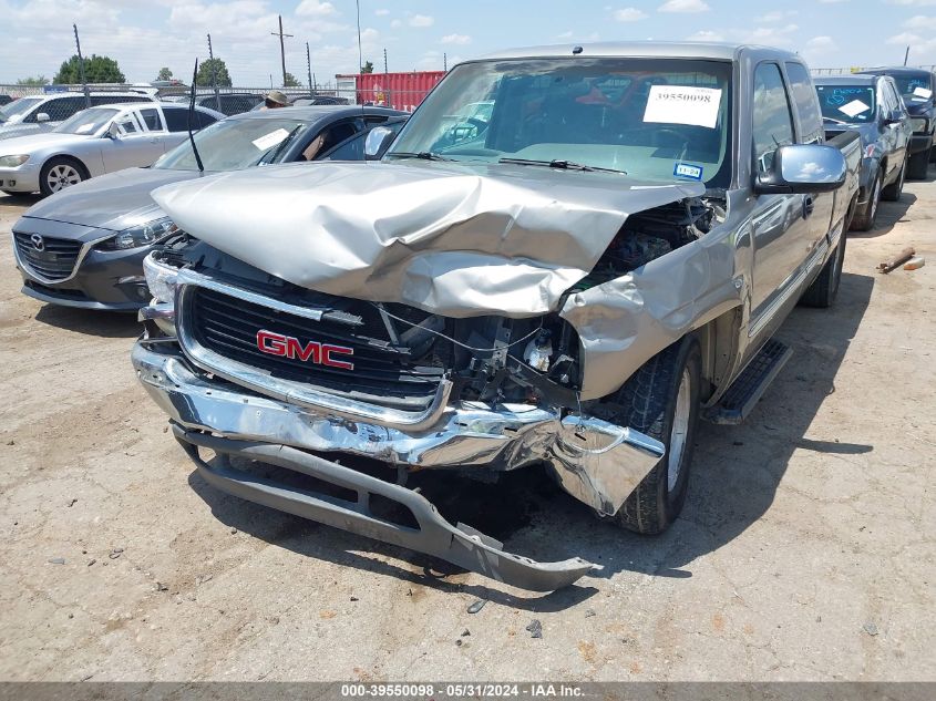 1999 GMC Sierra 1500 Sle VIN: 2GTEC19V5X1568633 Lot: 39550098