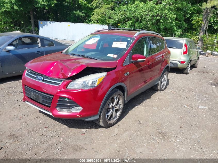 2014 Ford Escape Titanium VIN: 1FMCU9J91EUA73117 Lot: 39550101