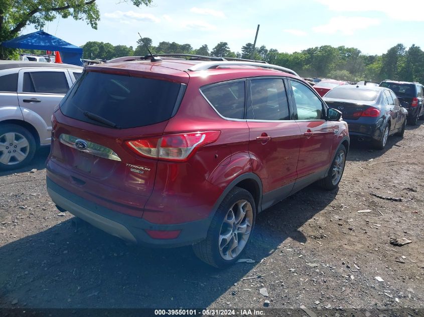 2014 Ford Escape Titanium VIN: 1FMCU9J91EUA73117 Lot: 39550101