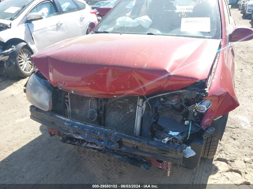 2008 Kia Spectra Ex VIN: KNAFE122085537303 Lot: 39550102