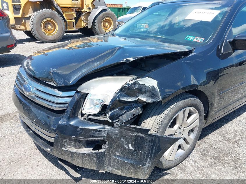 2007 Ford Fusion Se VIN: 3FAHP07ZX7R261350 Lot: 39550110