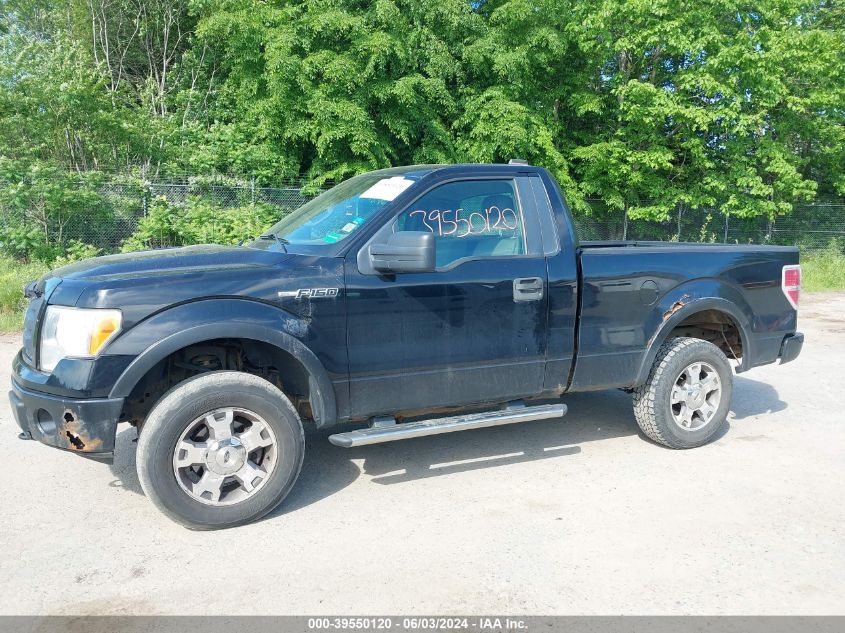 2009 Ford F-150 Stx VIN: 1FTRF14W19KB89933 Lot: 39550120