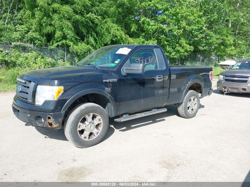 2009 Ford F-150 Stx VIN: 1FTRF14W19KB89933 Lot: 39550120