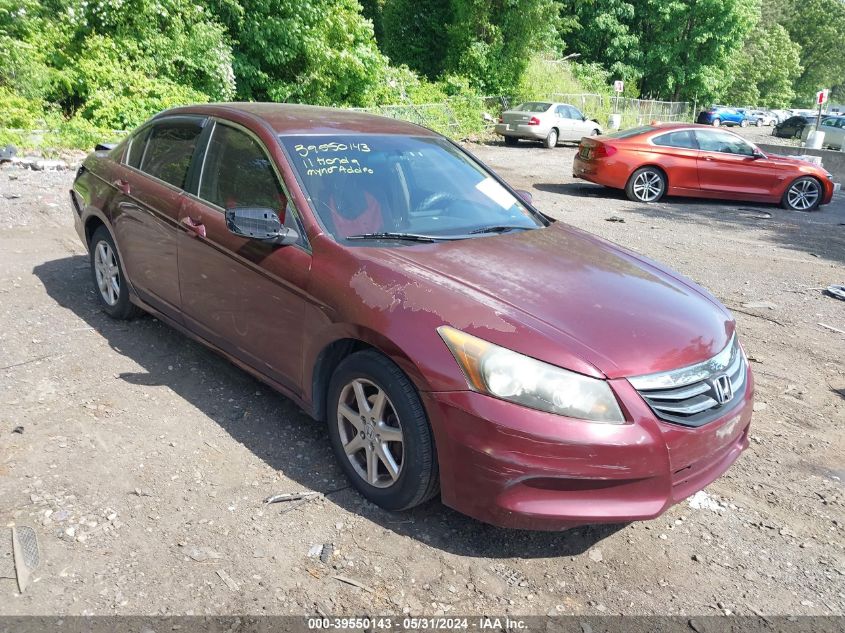 2011 Honda Accord 2.4 Lx VIN: 1HGCP2F3XBA146152 Lot: 39550143