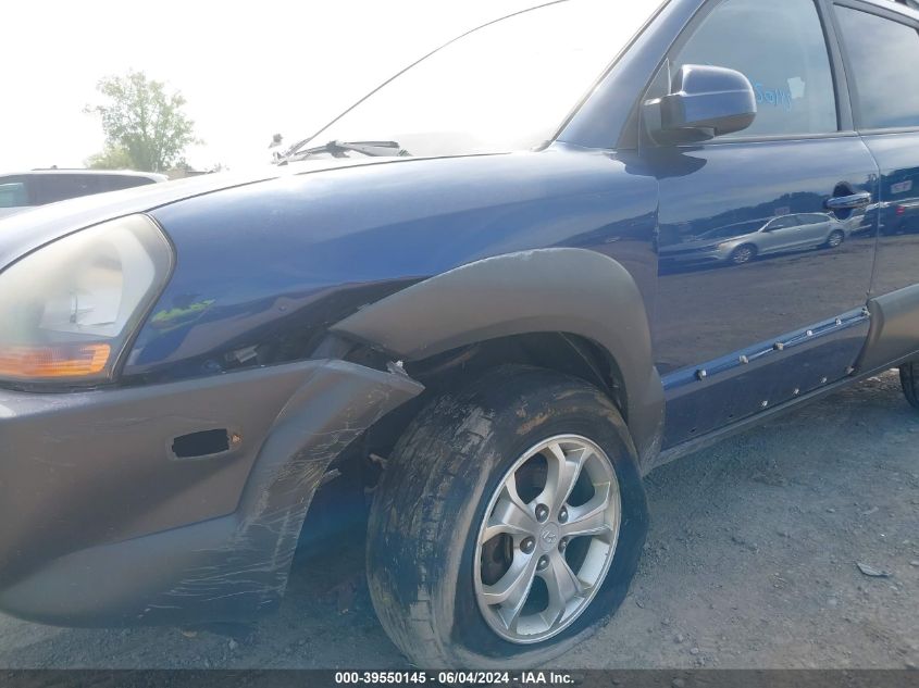 2009 Hyundai Tucson Se VIN: KM8JN72D29U113867 Lot: 39550145