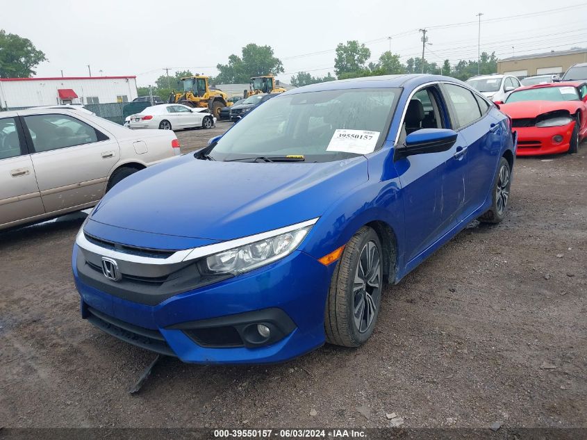 2018 Honda Civic Ex-L VIN: JHMFC1F8XJX007243 Lot: 39550157