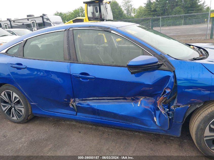 2018 Honda Civic Ex-L VIN: JHMFC1F8XJX007243 Lot: 39550157