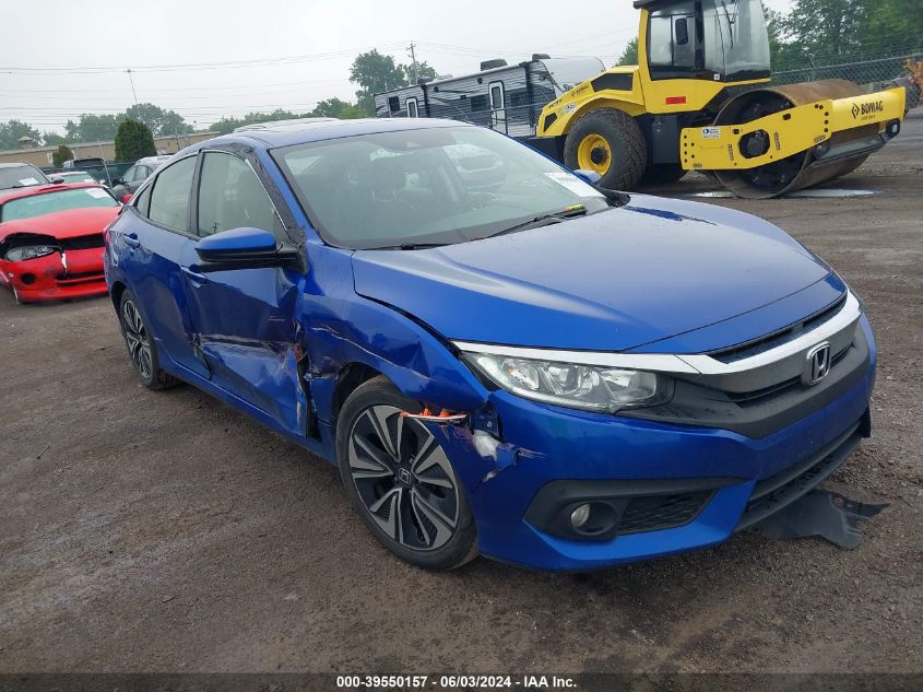 2018 Honda Civic Ex-L VIN: JHMFC1F8XJX007243 Lot: 39550157