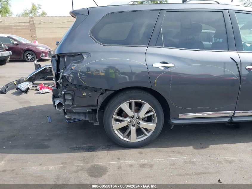 2014 Nissan Pathfinder Platinum VIN: 5N1AR2MN5EC708936 Lot: 39550164