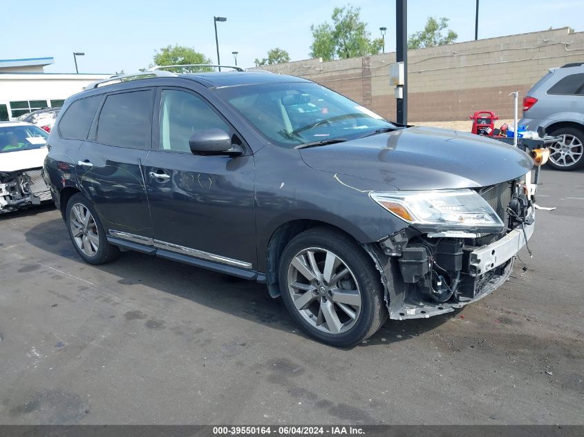 2014 Nissan Pathfinder Platinum VIN: 5N1AR2MN5EC708936 Lot: 39550164