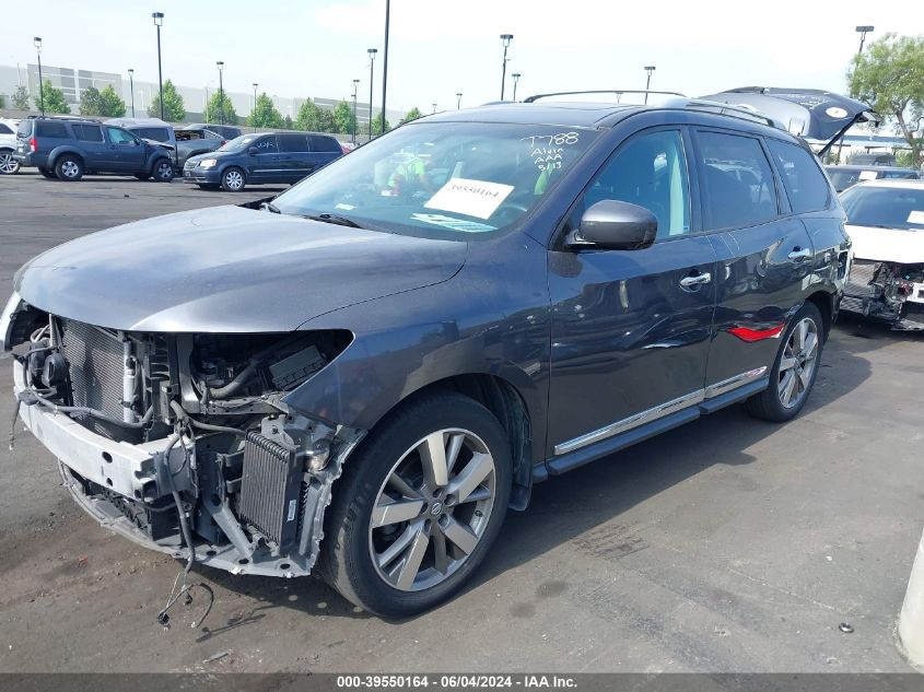 2014 Nissan Pathfinder Platinum VIN: 5N1AR2MN5EC708936 Lot: 39550164