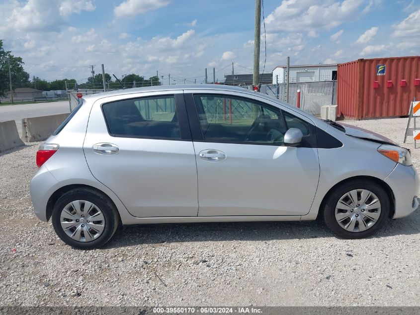 2014 Toyota Yaris Le (Tmc/Cbu Plant) VIN: JTDKTUD38ED579427 Lot: 39550170