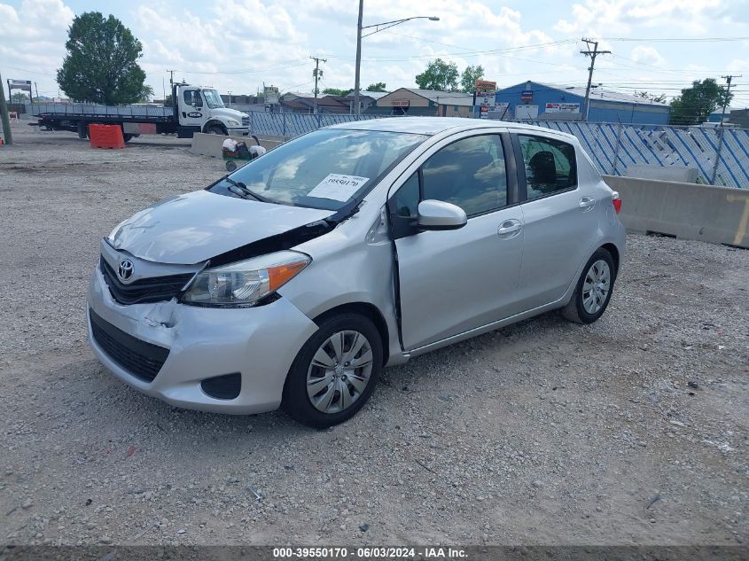 2014 Toyota Yaris Le (Tmc/Cbu Plant) VIN: JTDKTUD38ED579427 Lot: 39550170