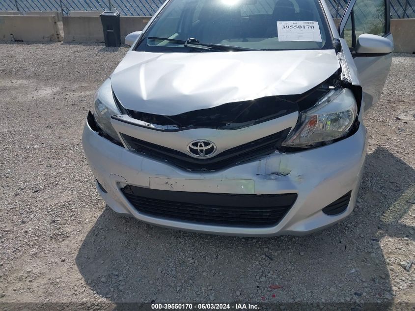 2014 Toyota Yaris Le (Tmc/Cbu Plant) VIN: JTDKTUD38ED579427 Lot: 39550170