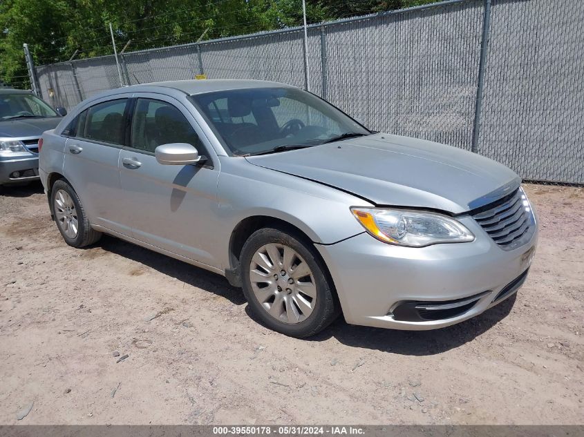 2012 Chrysler 200 Lx VIN: 1C3CCBAB3CN282596 Lot: 39550178