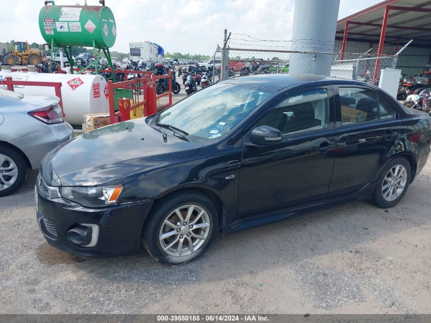 2016 Mitsubishi Lancer Es VIN: JA32U2FU1GU008760 Lot: 39550185