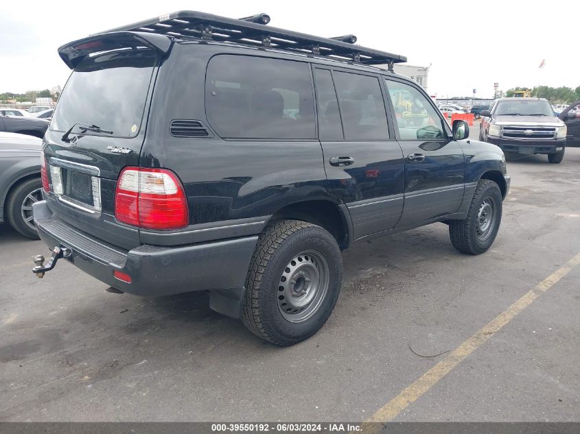 2005 Lexus Lx 470 VIN: JTJHT00W553549744 Lot: 39550192