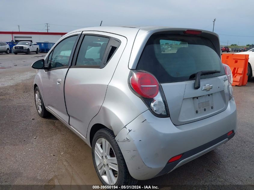 2014 Chevrolet Spark 1Lt Auto VIN: KL8CD6S94EC534178 Lot: 39550194