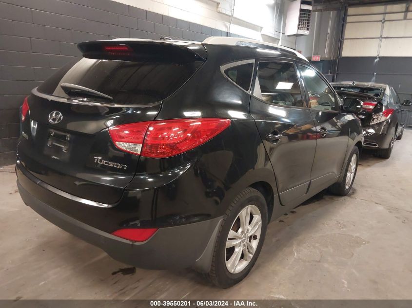 2012 Hyundai Tucson Gls VIN: KM8JU3AC9CU512870 Lot: 39550201