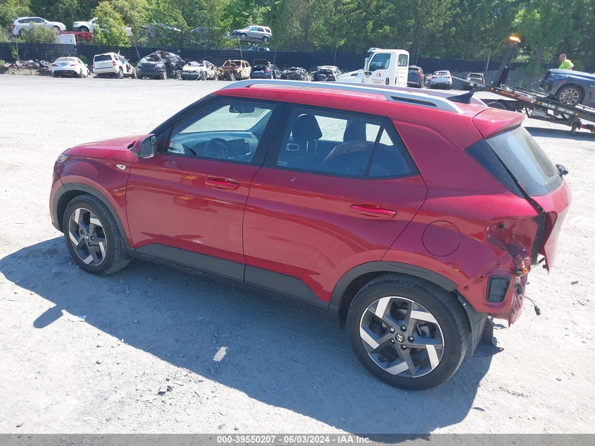 2022 Hyundai Venue Sel VIN: KMHRC8A32NU141041 Lot: 39550207