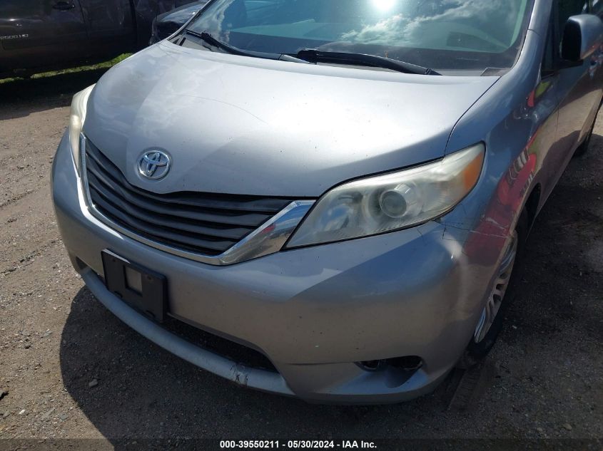 2011 Toyota Sienna Xle V6 VIN: 5TDYK3DC7BS022399 Lot: 39550211